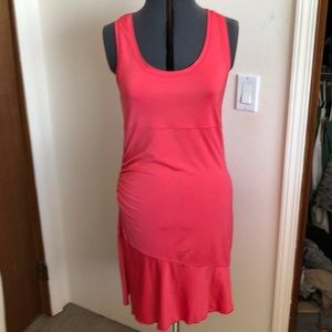 Lole tank and side ruched dress